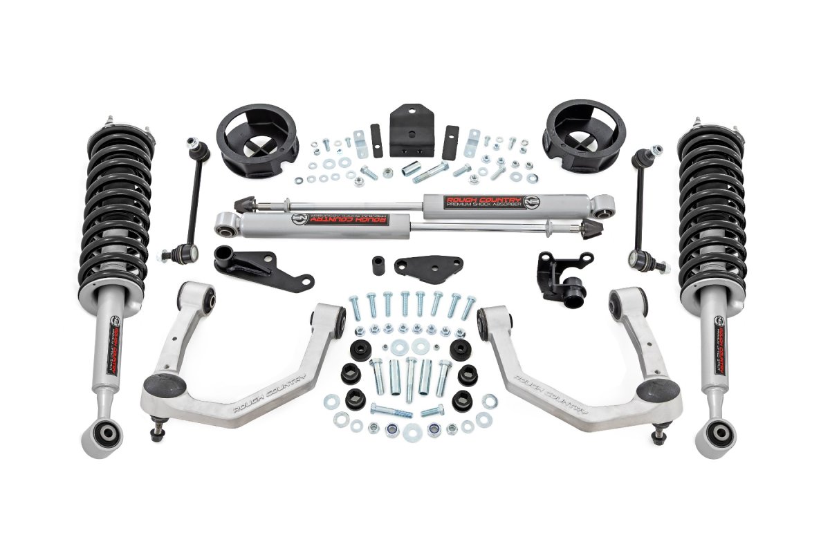 Toyota 4Runner Suspension Lift Kit - Front + Rear - Rough Country - 3.5-Inch N3 - 2025+